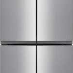 Frigidaire - 17.4 Cu. Ft. 4-Door French Door Refrigerator - Fingerprint-Resistant Stainless Steel Look