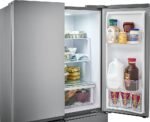Frigidaire - 17.4 Cu. Ft. 4-Door French Door Refrigerator - Fingerprint-Resistant Stainless Steel Look - Image 6