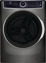 Electrolux 4.5 Cu.Ft. Stackable Front Load Washer Steam SmartBoost Wash System Titanium from Kings Outlet