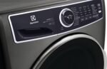 Electrolux 4.5 Cu.Ft. Stackable Front Load Washer Steam SmartBoost Wash System Titanium from Kings Outlet