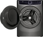 Electrolux 4.5 Cu.Ft. Stackable Front Load Washer Steam SmartBoost Wash System Titanium from Kings Outlet