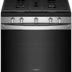 Whirlpool - 5.0 Cu. Ft. Gas Burner Range with Air Fry for Frozen Foods - Stainless Steel