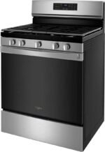 Whirlpool 5.0 Cu. Ft. Gas Burner Range Air Fry Frozen Foods Stainless Steel from Kings Outlet