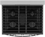 Whirlpool 5.0 Cu. Ft. Gas Burner Range Air Fry Frozen Foods Stainless Steel from Kings Outlet