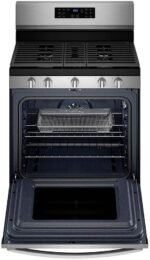 Whirlpool 5.0 Cu. Ft. Gas Burner Range Air Fry Frozen Foods Stainless Steel from Kings Outlet