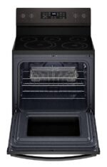 Whirlpool - 5.3 Cu. Ft. Freestanding Electric Convection Range with Air Fry - Black Stainless Steel - Image 6
