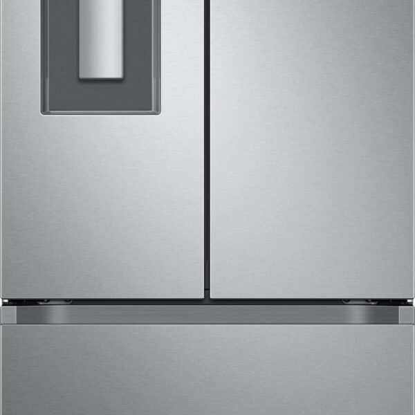 Samsung 22 cu. ft. 3-Door French Door Smart Refrigerator External Water Dispenser Stainless Steel from Kings Outlet