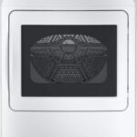 GE Profile 7.4 Cu. Ft. Smart Gas Dryer Sanitize Cycle Sensor Dry White from Kings Outlet