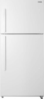 Insignia 18 Cu. Ft. Top-Freezer Refrigerator Handles White from Kings Outlet