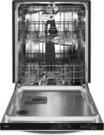 Whirlpool 24" Top Control Built-In Stainless Steel Tub Dishwasher 3rd Rack Large Capacity 47 from Kings Outlet