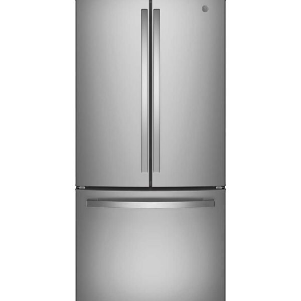 GE 24.7 Cu. Ft. French Door Refrigerator Internal Water Dispenser Stainless Steel from Kings Outlet