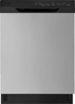 Insignia 24" Front Control Built-In Dishwasher Sensor Wash Stainless Steel Tub 51 dBA ENERGY from Kings Outlet