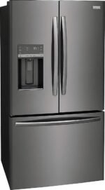 Frigidaire - Gallery 27.8 Cu. Ft. French Door Refrigerator - Black Stainless Steel - Image 2