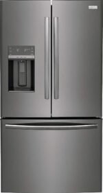 Frigidaire - Gallery 27.8 Cu. Ft. French Door Refrigerator - Black Stainless Steel
