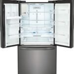 Frigidaire - Gallery 27.8 Cu. Ft. French Door Refrigerator - Black Stainless Steel - Image 5
