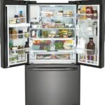Frigidaire - Gallery 27.8 Cu. Ft. French Door Refrigerator - Black Stainless Steel - Image 6