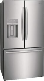 Frigidaire - Gallery 22.6 Cu. Ft. Counter-Depth French Door Refrigerator - Smudge Proof Stainless Steel - Image 2