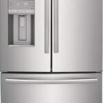 Frigidaire - Gallery 22.6 Cu. Ft. Counter-Depth French Door Refrigerator - Smudge Proof Stainless Steel