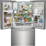 Frigidaire - Gallery 22.6 Cu. Ft. Counter-Depth French Door Refrigerator - Smudge Proof Stainless Steel - Image 4