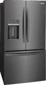 Frigidaire 27.8 Cu. Ft. French Door Refrigerator Black Stainless Steel from Kings Outlet