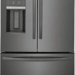 Frigidaire - 27.8 Cu. Ft. French Door Refrigerator - Black Stainless Steel