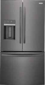 Frigidaire 27.8 Cu. Ft. French Door Refrigerator Black Stainless Steel from Kings Outlet