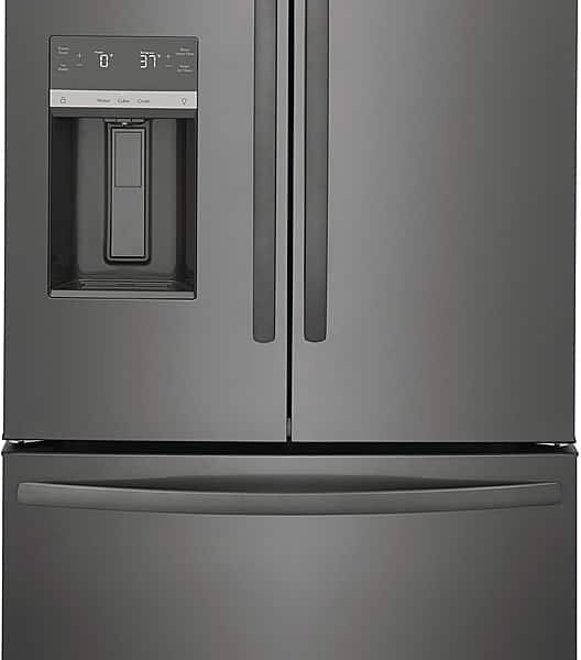 Frigidaire 27.8 Cu. Ft. French Door Refrigerator Black Stainless Steel from Kings Outlet