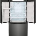 Frigidaire 27.8 Cu. Ft. French Door Refrigerator Black Stainless Steel from Kings Outlet