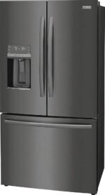 Frigidaire - Gallery 22.6 Cu. Ft. Counter-Depth French Door Refrigerator - Black Stainless Steel - Image 3