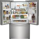 Frigidaire - 27.8 Cu. Ft. French Door Refrigerator - Stainless Steel - Image 5
