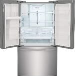 Frigidaire - 27.8 Cu. Ft. French Door Refrigerator - Stainless Steel - Image 6