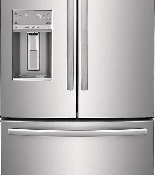 Frigidaire Gallery 27.8 Cu. Ft. French Door Refrigerator Adjustable Temp Drawer Smudge Proof Stainless from Kings Outlet