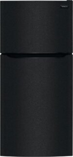 Frigidaire - 18.3 Cu. Ft. Garage Ready Top Freezer Refrigerator - Black