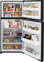 Frigidaire - 18.3 Cu. Ft. Garage Ready Top Freezer Refrigerator - Black - Image 5