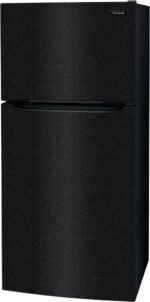 Frigidaire - 18.3 Cu. Ft. Garage Ready Top Freezer Refrigerator - Black - Image 3