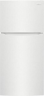 Frigidaire - 18.3 Cu. Ft. Garage Ready Top Freezer Refrigerator - White