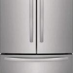 Frigidaire - 17.6 Cu. Ft. Counter-Depth French Door Refrigerator - Fingerprint-Resistant Stainless Steel Look