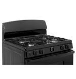 GE 4.8 Cu. Ft. Freestanding Gas Range Black from Kings Outlet