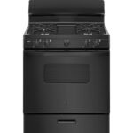 GE 4.8 Cu. Ft. Freestanding Gas Range Black from Kings Outlet