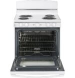 GE - 5.0 Cu. Ft. Freestanding Electric Range - White - Image 4