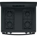 GE - 4.8 Cu. Ft. Freestanding Gas Range - Black - Image 5
