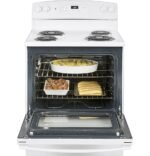 GE 5.0 Cu. Ft. Freestanding Electric Range White from Kings Outlet