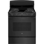 GE - 5.0 Cu. Ft. Freestanding Electric Range - Black