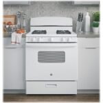 GE 4.8 Cu. Ft. Freestanding Gas Range White from Kings Outlet
