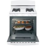 GE 4.8 Cu. Ft. Freestanding Gas Range White from Kings Outlet