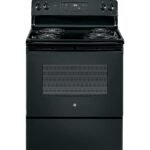GE 5.0 Cu. Ft. Freestanding Electric Range Black from Kings Outlet