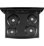 GE 5.0 Cu. Ft. Freestanding Electric Range Black from Kings Outlet