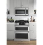 Café 6.7 Cu. Ft. Slide-In Double Oven Gas True Convection Range Built-In Wi-Fi Customizable from Kings Outlet