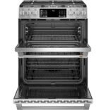Café 6.7 Cu. Ft. Slide-In Double Oven Gas True Convection Range Built-In Wi-Fi Customizable from Kings Outlet