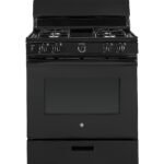 GE 4.8 Cu. Ft. Freestanding Gas Range Black from Kings Outlet